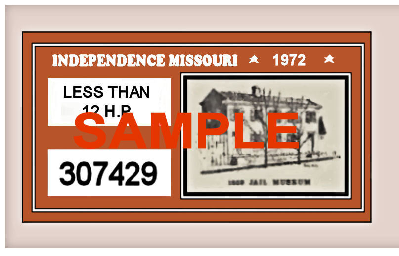 (image for) 1972 Missouri Independence registration